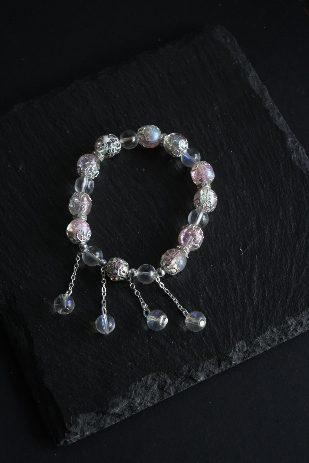 Beaded Charm Bracelet